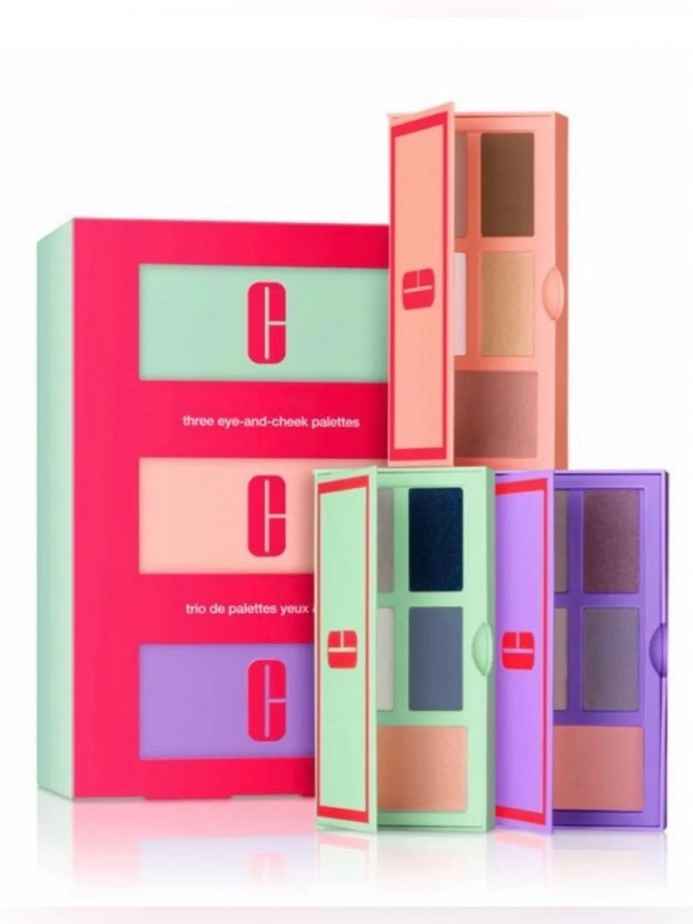 Clinique 3-PC Build Your Color Eye & Cheek Palette Gift Set